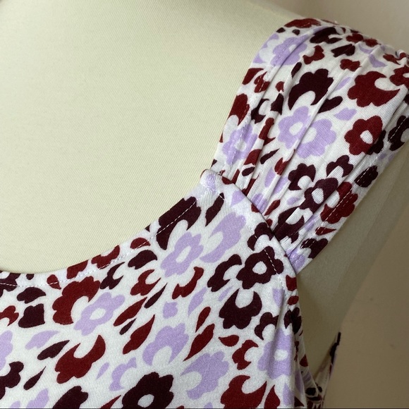 NWT 14th & Union floral tank top - Picture 2 of 7